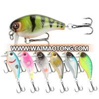 Wholesale wobble Crankbaits Floating Hard Lure 3.8cm 4.6g  fishing lures