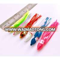 PVC fishing lure skirt squid/octopus lure skirt replacement and rigs lsoft lure