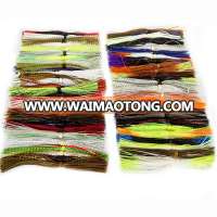 bulk fishing lure, rubber skirt material