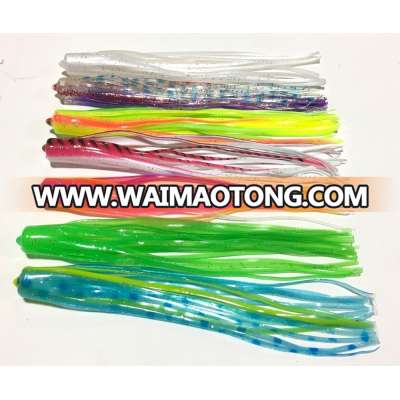 octopus skirts soft plastic fishing lures UV additive squid lures wholesale fishing gear trolling lure skirts