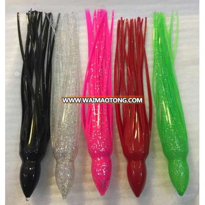 PVC fishing lure skirts soft octopus lure skirts wholesale fishing tackle trolling vinyl skirt