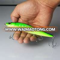 14 cm 23.7 g Fishing Lure Minnow Hard Bait with 3 Fishing Hooks Fishing Tackle Lure 3D Eyes